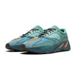 Adidas Yeezy Boost 700 "Fade Azure" GZ2002 Men's Sneakers - Teal, Blue, and Orange