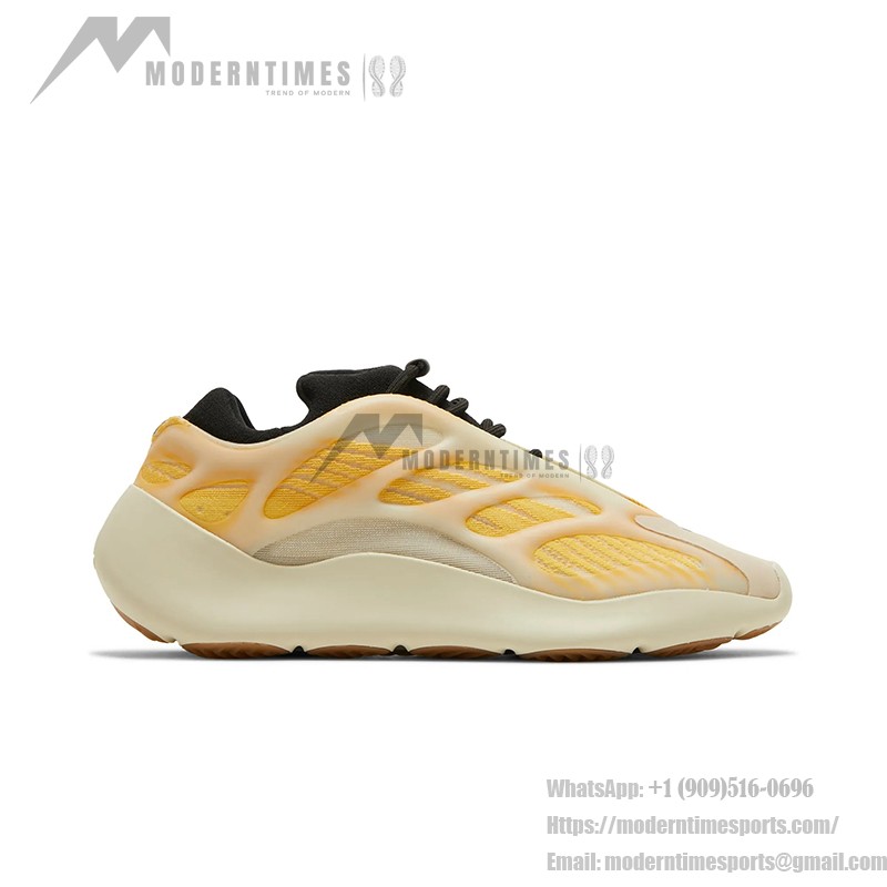 아디다스 Yeezy 700 V3 Safflower G54853 - 생동감 있는 노란색 디자인과 가벼운 착용감