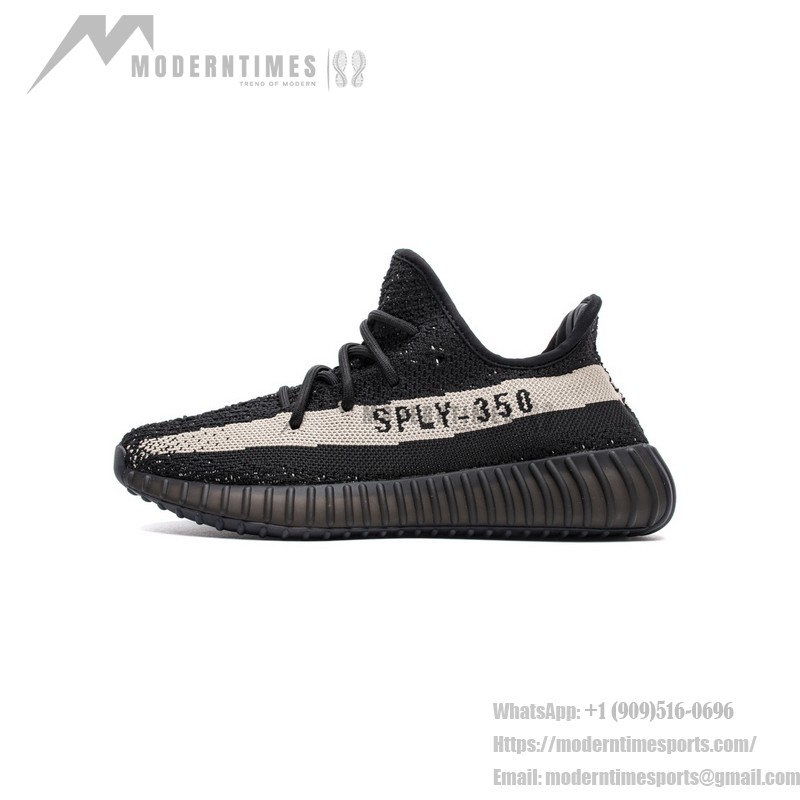 Adidas Yeezy Boost 350 V2 "Black/White" Limited Edition Sneakers with Real Boost