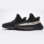 Adidas Yeezy Boost 350 V2 "Black/White" Limited Edition Sneakers with Real Boost