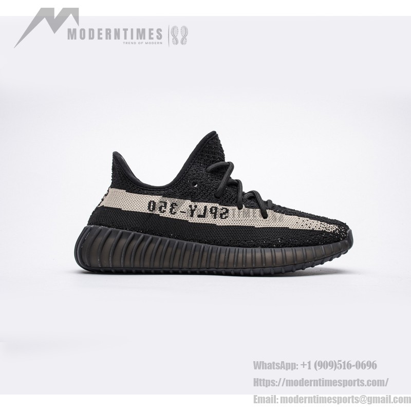 Adidas Yeezy Boost 350 V2 "Black/White" Limited Edition Sneakers with Real Boost