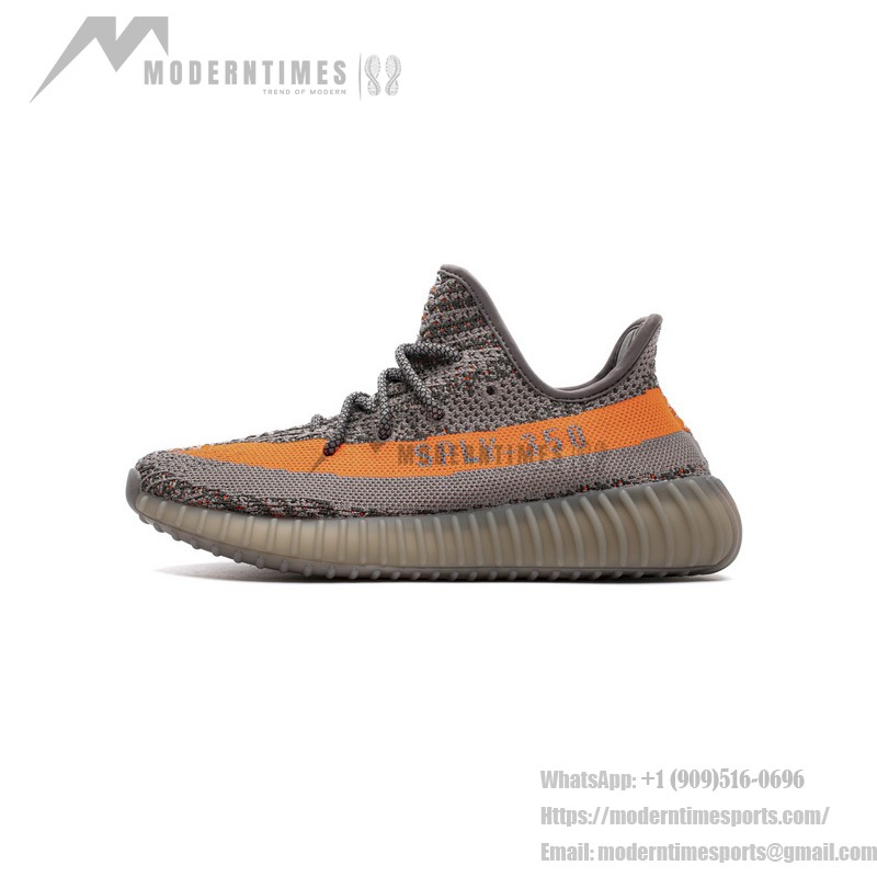 Adidas Yeezy Boost 350 V2 “Beluga” BB1826 Gray and Orange Sneakers