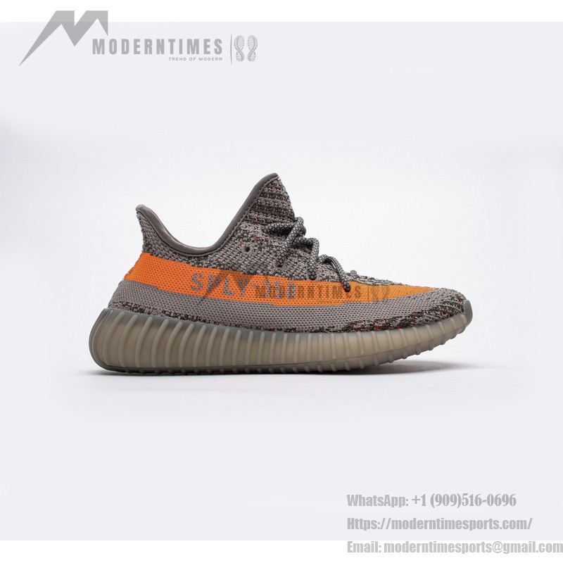 Adidas Yeezy Boost 350 V2 “Beluga” BB1826 Gray and Orange Sneakers