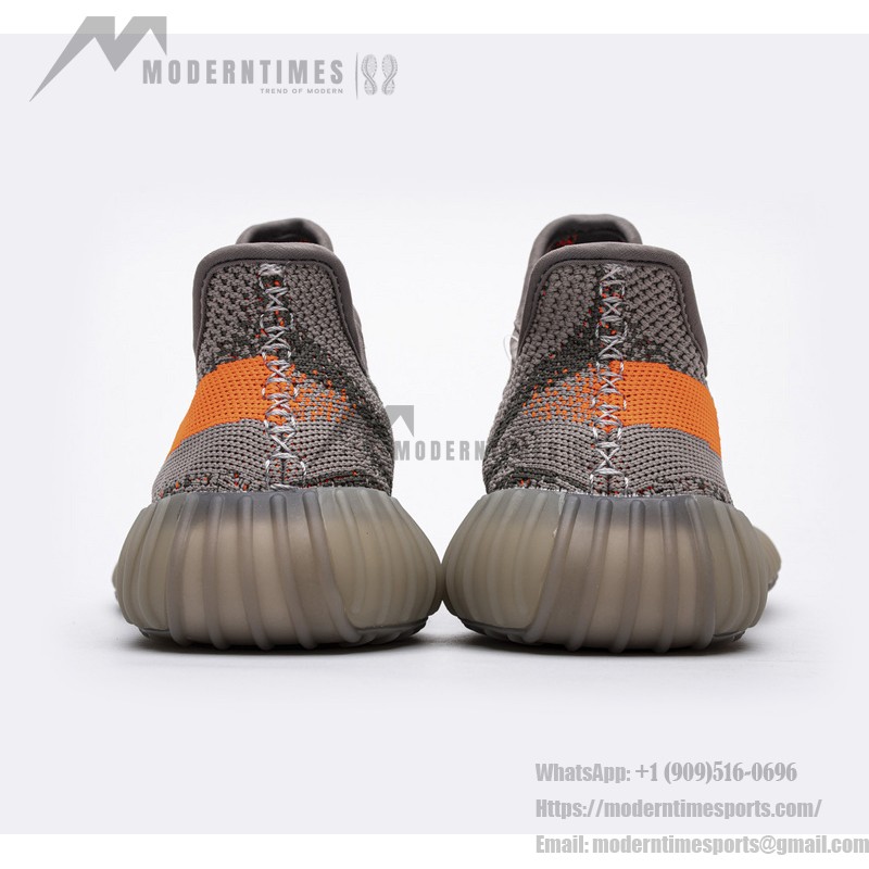 Adidas Yeezy Boost 350 V2 “Beluga” BB1826 Gray and Orange Sneakers