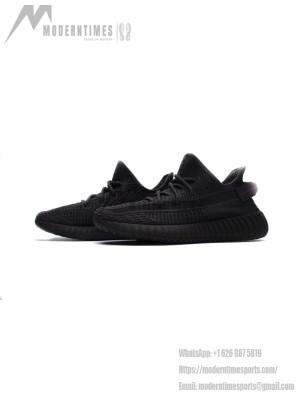 Adidas Yeezy Boost 350 V2 “Black” Triple Black Classic Edition Sneakers