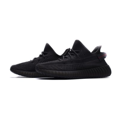 Adidas Yeezy Boost 350 V2 “Black” Triple Black Classic Edition Sneakers