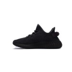 Adidas Yeezy Boost 350 V2 "Black" Stealthy Triple Black Sneakers