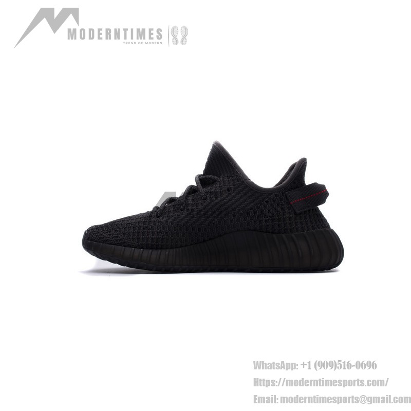 Adidas Yeezy Boost 350 V2 "Black" Stealthy Triple Black Sneakers