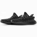 Kanye West x Adidas Yeezy Boost 350 V2 Black Static EF2567 with Reflective Details