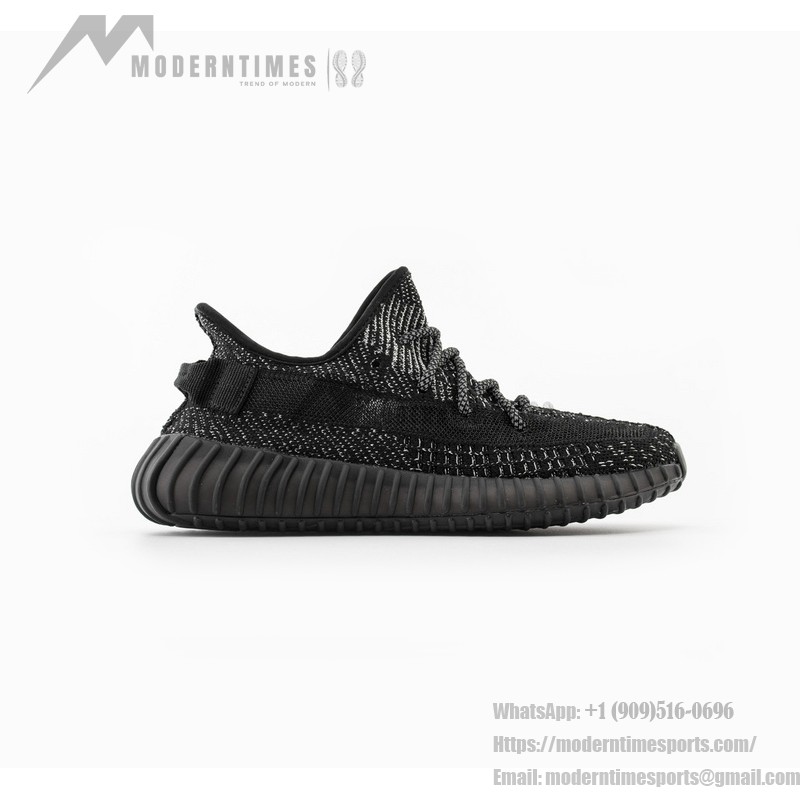 Kanye West x Adidas Yeezy Boost 350 V2 Black Static EF2567 with Reflective Details