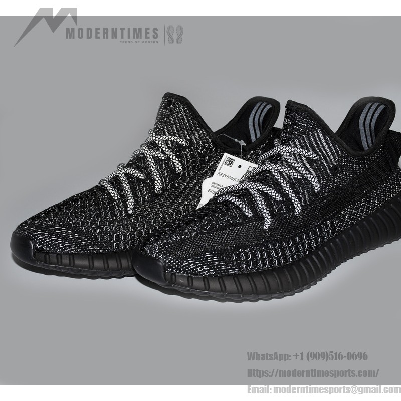 Kanye West x Adidas Yeezy Boost 350 V2 Black Static EF2567 with Reflective Details