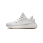 Adidas Yeezy 350 Boost V2 “Cream White” sneaker featuring triple white design