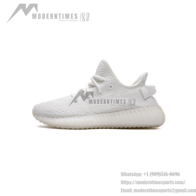 Adidas Yeezy 350 Boost V2 “Cream White” sneaker featuring triple white design