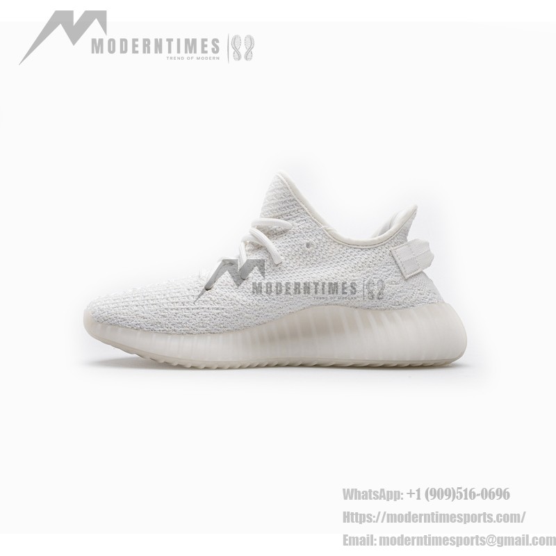 Adidas Yeezy 350 Boost V2 “Cream White” sneaker featuring triple white design