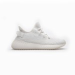 Adidas Yeezy 350 Boost V2 “Cream White” sneaker featuring triple white design