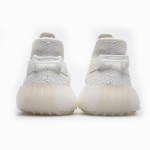 Adidas Yeezy 350 Boost V2 “Cream White” sneaker featuring triple white design