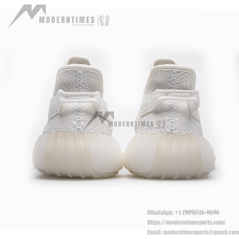 Adidas Yeezy 350 Boost V2 “Cream White” sneaker featuring triple white design