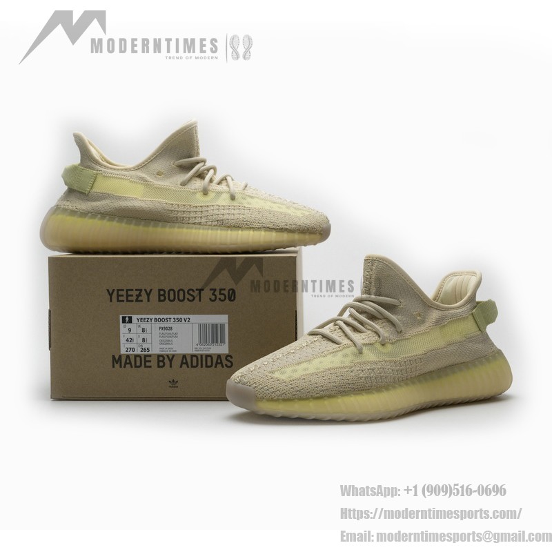 Adidas Yeezy Boost 350 V2 "Flax" FX9028 - Limited Edition Sneaker with Basf Boost Technology