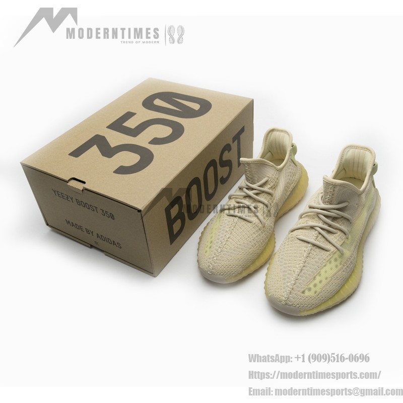 아디다스 이지 부스트 350 V2 "Flax" FX9028 - Basf Boost 기술을 적용한 한정판 스니커즈