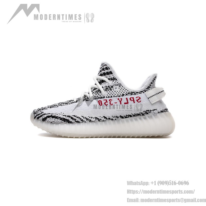 Adidas Yeezy Boost 350 V2 'Zebra' White/Black - Men's Fashion Sneakers