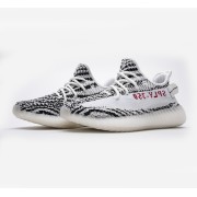 アディダス Yeezy Boost 350 V2 'Zebra' ホワイト/ブラック - メンズ トレンディ スニーカー CP9654