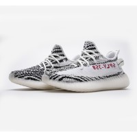 Adidas Yeezy Boost 350 V2 'Zebra' White/Black - Men's Trendy Sneakers CP9654