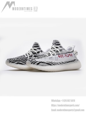 Adidas Yeezy Boost 350 V2 'Zebra' White/Black - Men's Trendy Sneakers CP9654