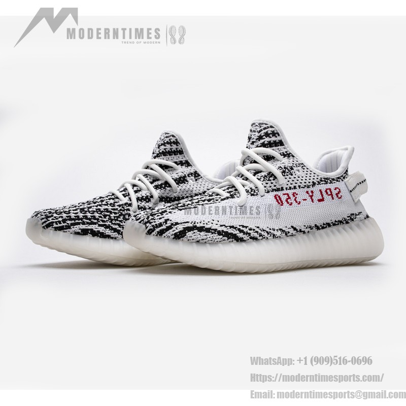 Adidas Yeezy Boost 350 V2 'Zebra' White/Black - Men's Fashion Sneakers