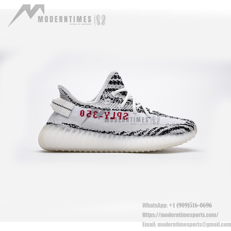 Adidas Yeezy Boost 350 V2 'Zebra' White/Black - Men's Fashion Sneakers