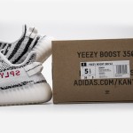 Adidas Yeezy Boost 350 V2 'Zebra' White/Black - Men's Fashion Sneakers