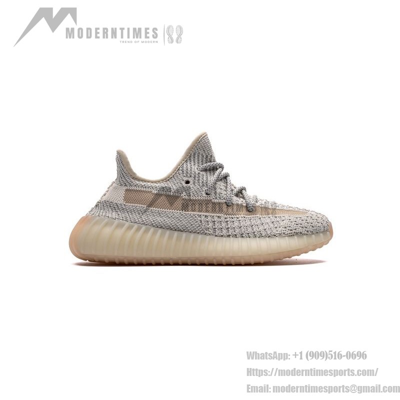 Limited Edition Adidas Yeezy Boost 350 V2 "Lundmark Reflective" Beige & Reflective Sneakers FV3254