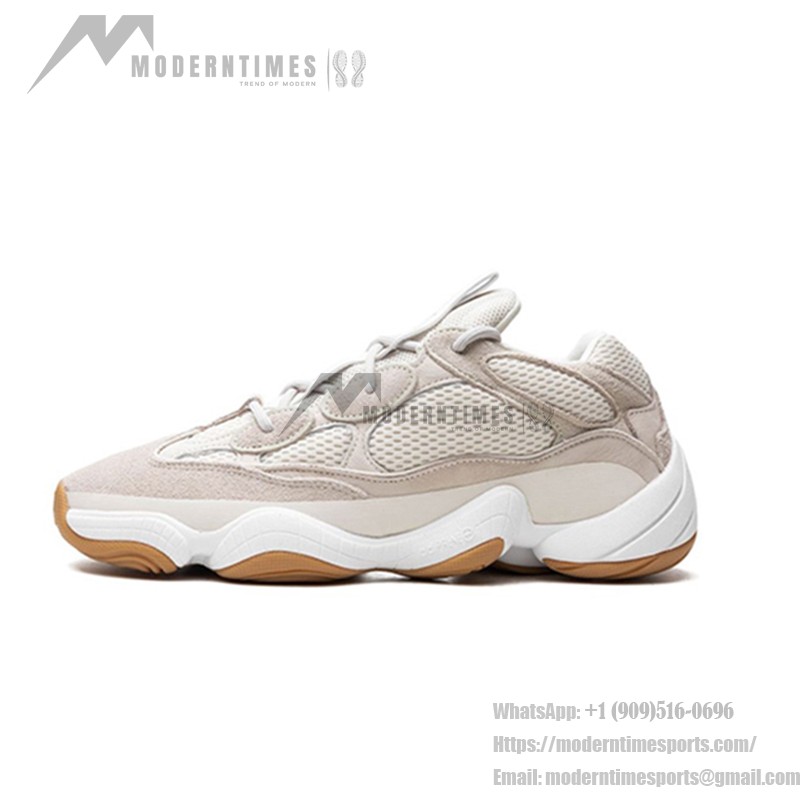 Adidas Yeezy 500 "Bone White" ID1600 - Minimalist Light Beige Sneakers with Premium Comfort