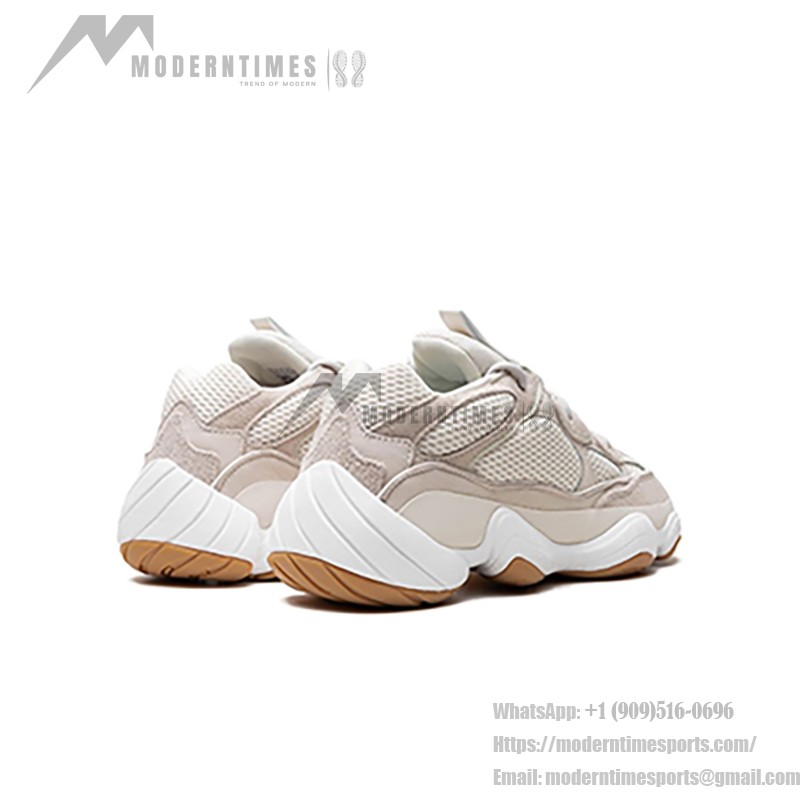 Adidas Yeezy 500 "Bone White" ID1600 - Minimalist Light Beige Sneakers with Premium Comfort