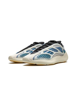 アディダス Yeezy 700 V3 Kyanite GY0260 - 光沢デザインと快適な履き心地のトレンドスニーカー