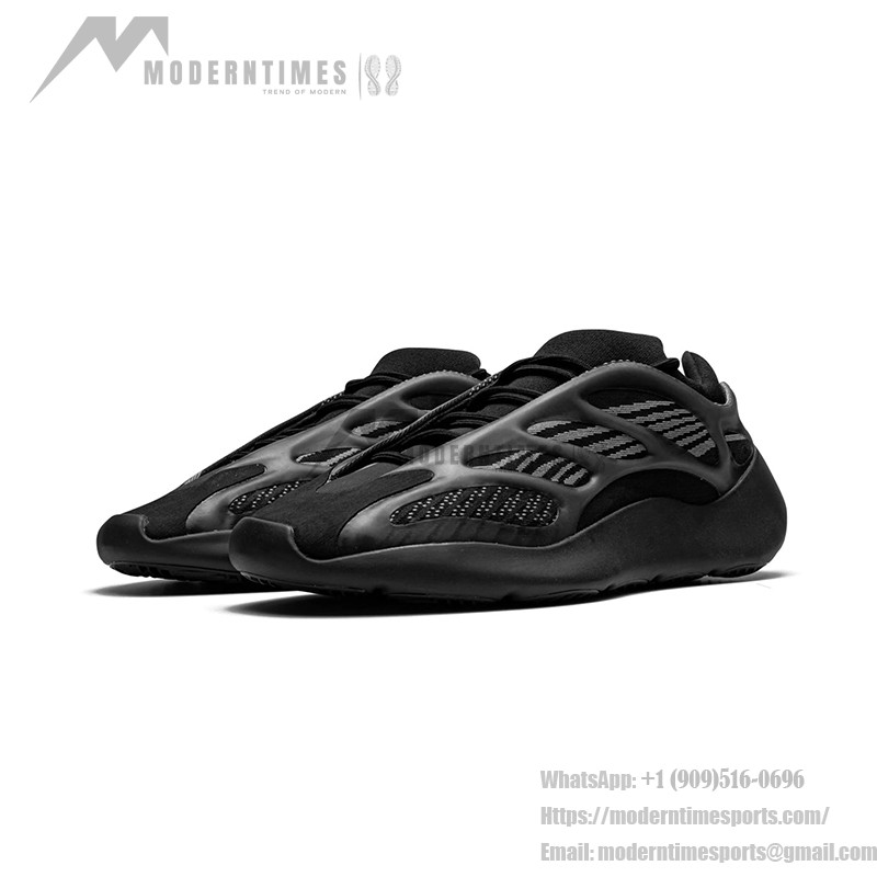 Adidas Yeezy 700 V3 Alvah H67799 - Futuristic All-Black Design and Lightweight Comfort