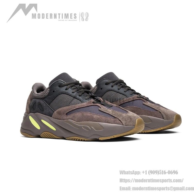 Adidas Yeezy Boost 700 "Mauve" EE9614 - Premium Sneaker with Neon Accents