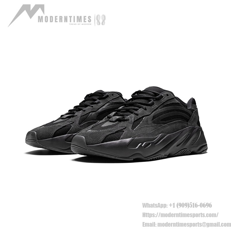 Adidas Yeezy Boost 700 V2 "Vanta" FU6684 - All-Black Sneaker with Boost Technology