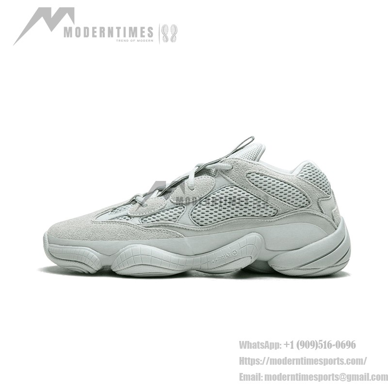 Adidas Yeezy 500 "Salt" EE7287 - Light Gray Minimalist Sneakers with Premium Comfort