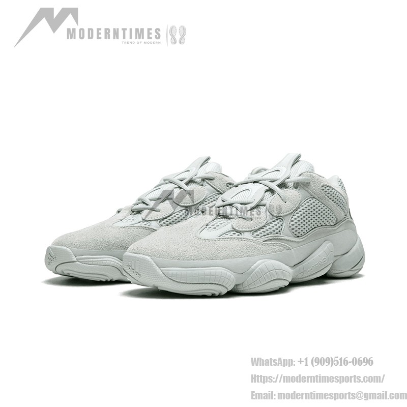 Adidas Yeezy 500 "Salt" EE7287 - Light Gray Minimalist Sneakers with Premium Comfort