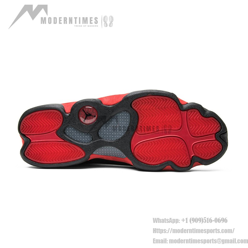 Air Jordan 13 Retro "Black Red" DJ5982-602 - レッドスエードとブラックレザーのスニーカー