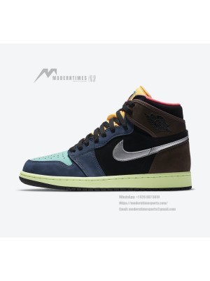 Air Jordan 1 High OG 'Bio Hack' 555088-201 - Classic Design Inspired by Tokyo Nightlife