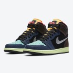 Air Jordan 1 High OG 'Bio Hack' 555088-201 with Bold and Unique Colorway