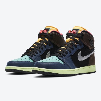 Air Jordan 1 High OG 'Bio Hack' 555088-201 - Classic Design Inspired by Tokyo Nightlife