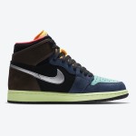 Air Jordan 1 High OG 'Bio Hack' 555088-201 with Bold and Unique Colorway