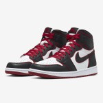 Air Jordan 1 High OG 'Bloodline' 555088-062 with Classic Black, Red, and White Colorway