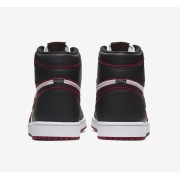 Air Jordan 1 High OG 'Bloodline' 555088-062 - Classic Black, White, and Red Colorway, Timeless Design