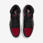 Air Jordan 1 High OG Patent Bred 555088-063 in Classic Black and Red Colorway