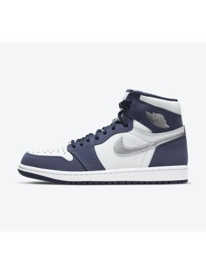 Air Jordan 1 High OG CO.JP "Midnight Navy" DC1788-100 - 프리미엄 마감의 레트로 클래식