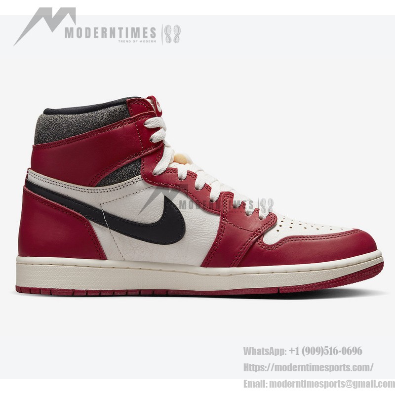 Air Jordan 1 High OG Lost and Found DZ5485-612 in Classic Vintage Chicago Colorway