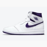 Air Jordan 1 High OG Court Purple Women's Basketball Shoes